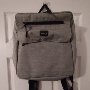 nwot JuJuBe diaper bag, storage pouches, change pad, stroller hooks